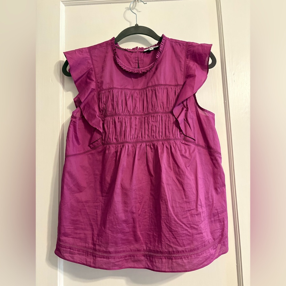 Rails | Filomena Smocked Ruffle Top - Picture 3 of 8
